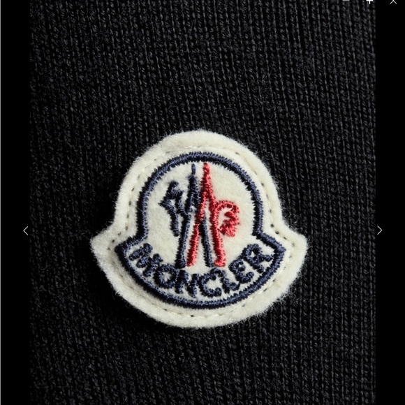 MONCLER Padded Wool Cardigan, Small - Picture 5 of 6